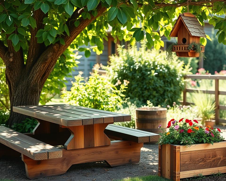 Outdoor woodworking projects