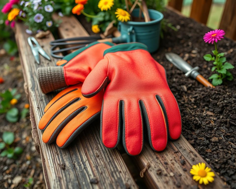 Protective gloves for gardening